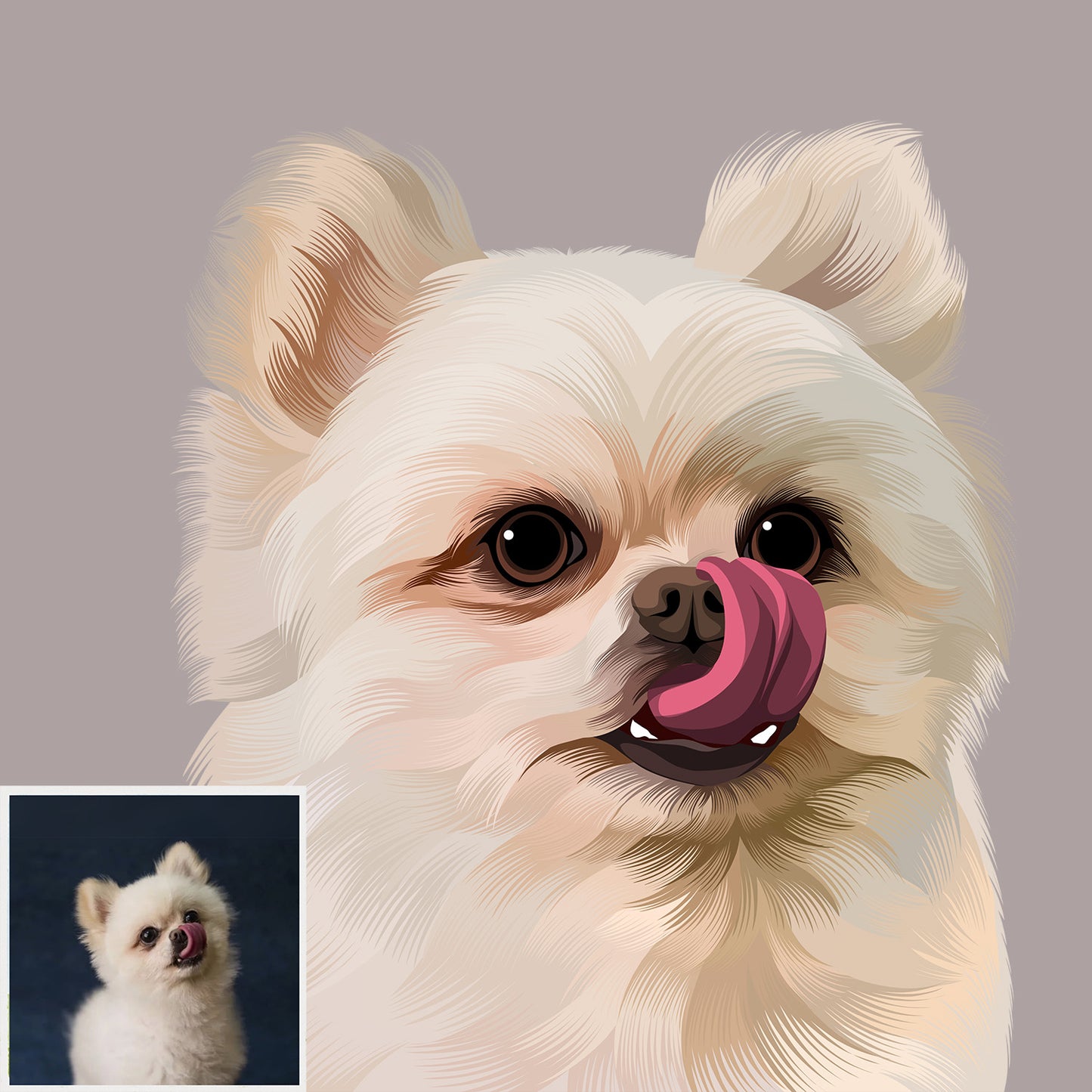 Pet Portrait Wind Chimes